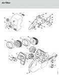 Stihl MS 880 Gasoline Chainsaw Spare Parts